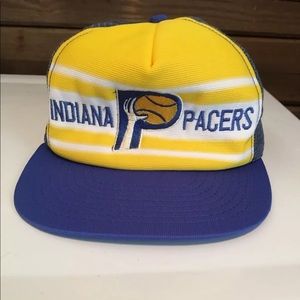 Vintage Indiana Pacers Adjustable SnapBack USA